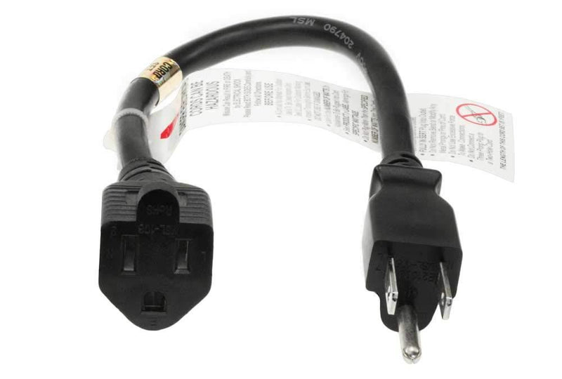 SF Cable 1ft 16 AWG NEMA 5-15P to NEMA 5-15R Outlet Saver Power Extension Cord