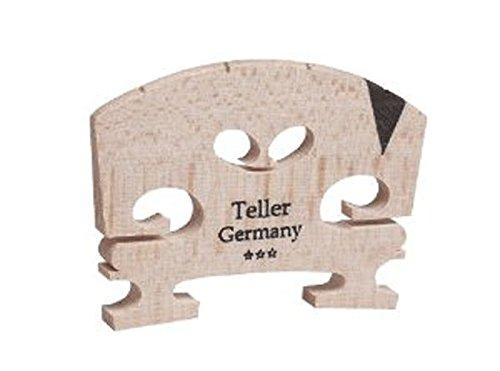 Aubert Teller Germany V Insert Semi Fitted Violin Bridge 3/4, 9142-34