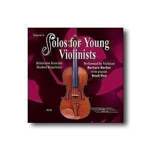 Solos for Young Violinists, Volume 6 CD by Barbara Barber and Trudi Post