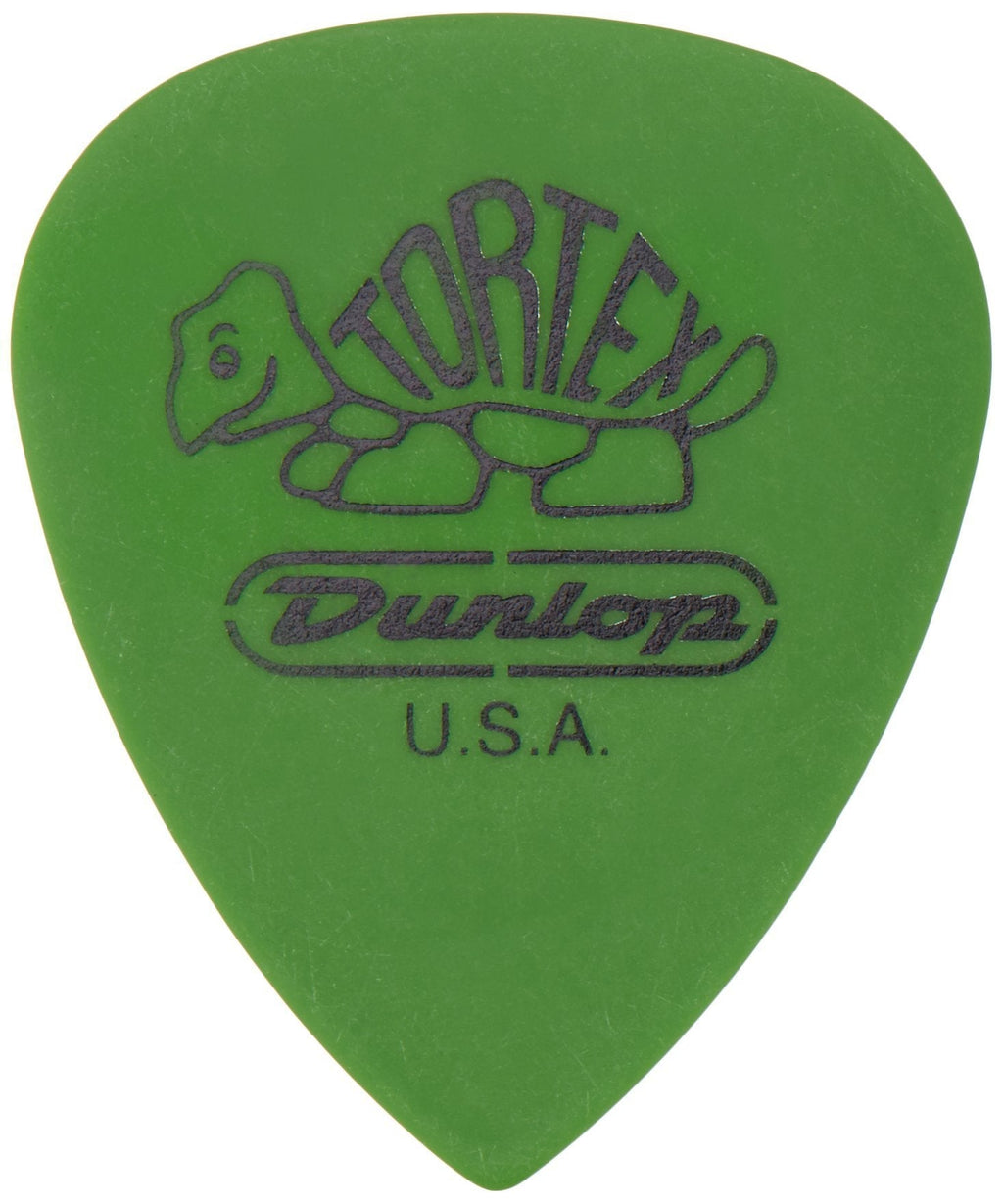 Dunlop 462P.88 Tortex TIII, Green, .88mm, 12/Player's Pack 12 Pack