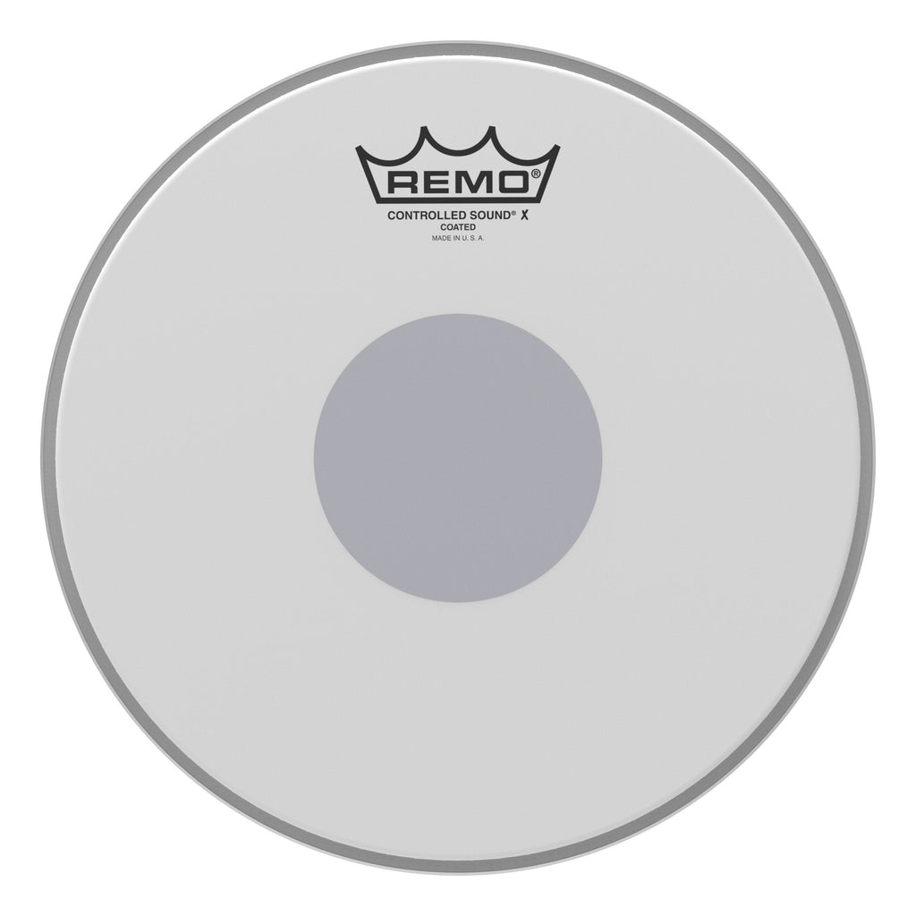 Remo Drum Set, 10" (0) Controlled Sound X Coated Black Dot Snare 10"