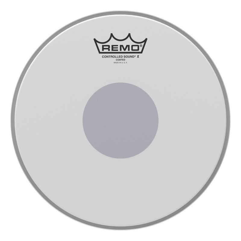 Remo Drum Set, 10" (0) Controlled Sound X Coated Black Dot Snare 10"