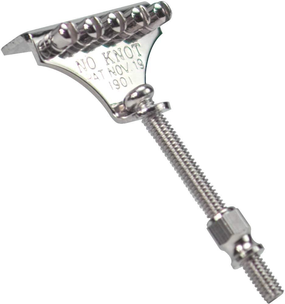 Golden Gate P-115 No-Knot Style Banjo Tailpiece - Nickel