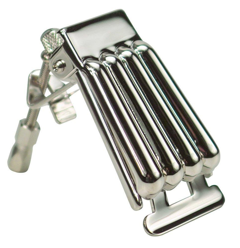 Golden Gate P-111 Clamshell Style Banjo Tailpiece - Nickel