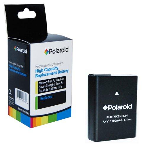 Polaroid High Capacity Nikon Enel14 Rechargeable Lithium Replacement Battery (Compatible With: P7000)