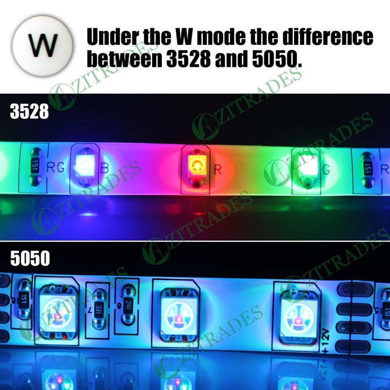 [AUSTRALIA] - 16.4ft/5M 5050 300LED RGB Multi-Color Waterproof(IP-65) SMD Flexible Strip Light Kit with 44 Key IR Remote Controller + 12V 5A Power Supply 