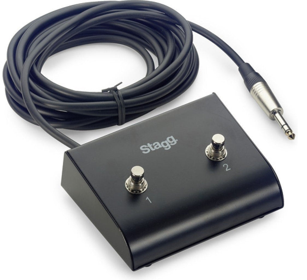 [AUSTRALIA] - Stagg SSWB2 Switch Box with Two Buttons and 5-Meter Cable 