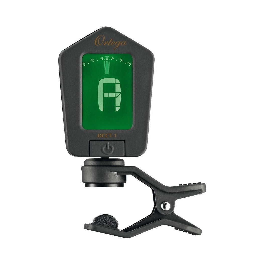 Ortega Guitars OCCT-1BK Clip-on Tuner, 360° Rotating