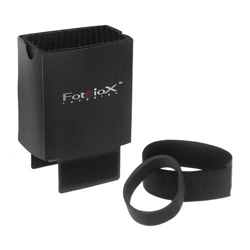 Fotodiox Flash Snoot with 20 Degree Grids, for Nikon SB-600, SB-700, SB-800, SB-900, SB-910 Flash, Canon Speedlite 380EX, 430EX, II, 550EX, 580EX, II, 600EX-RT, Vivitar Flash, Sunpak, Nissin, Sigma, Sony, Pentax, Olympus, Panasonic Lumix Flashes