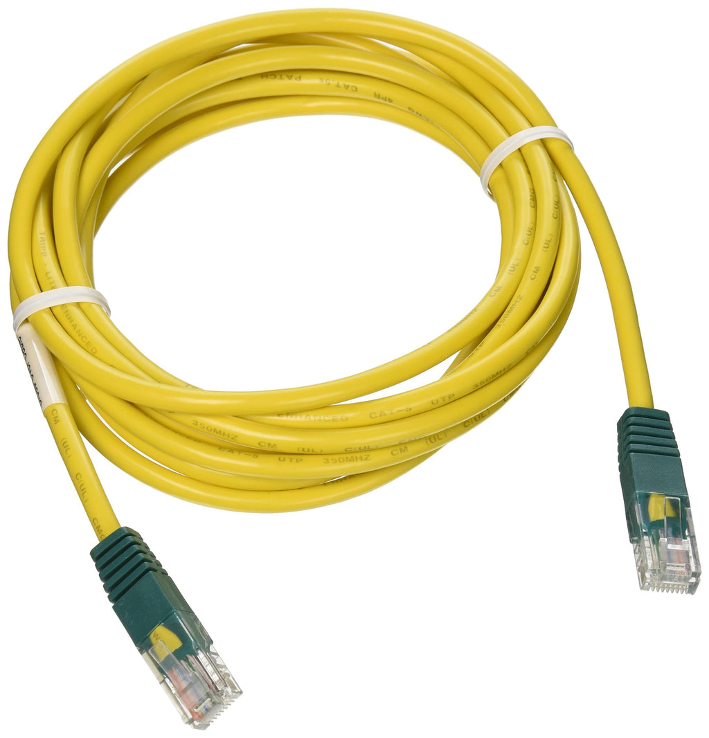 Tripp Lite Cat5e 350MHz Molded Cross-over Patch Cable (RJ45 M/M) - Yellow, 10-ft.(N010-010-YW) 10 feet