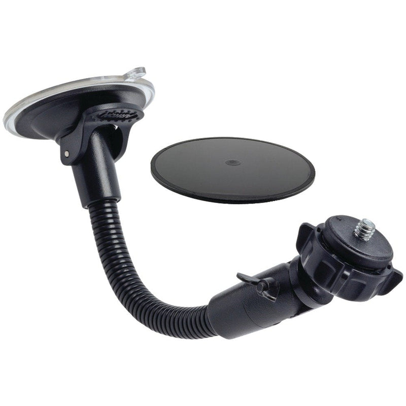 Arkon Camera Windshield Suction Car Mount for Sony Samsung Panasonic Nikon Cameras, Black Single