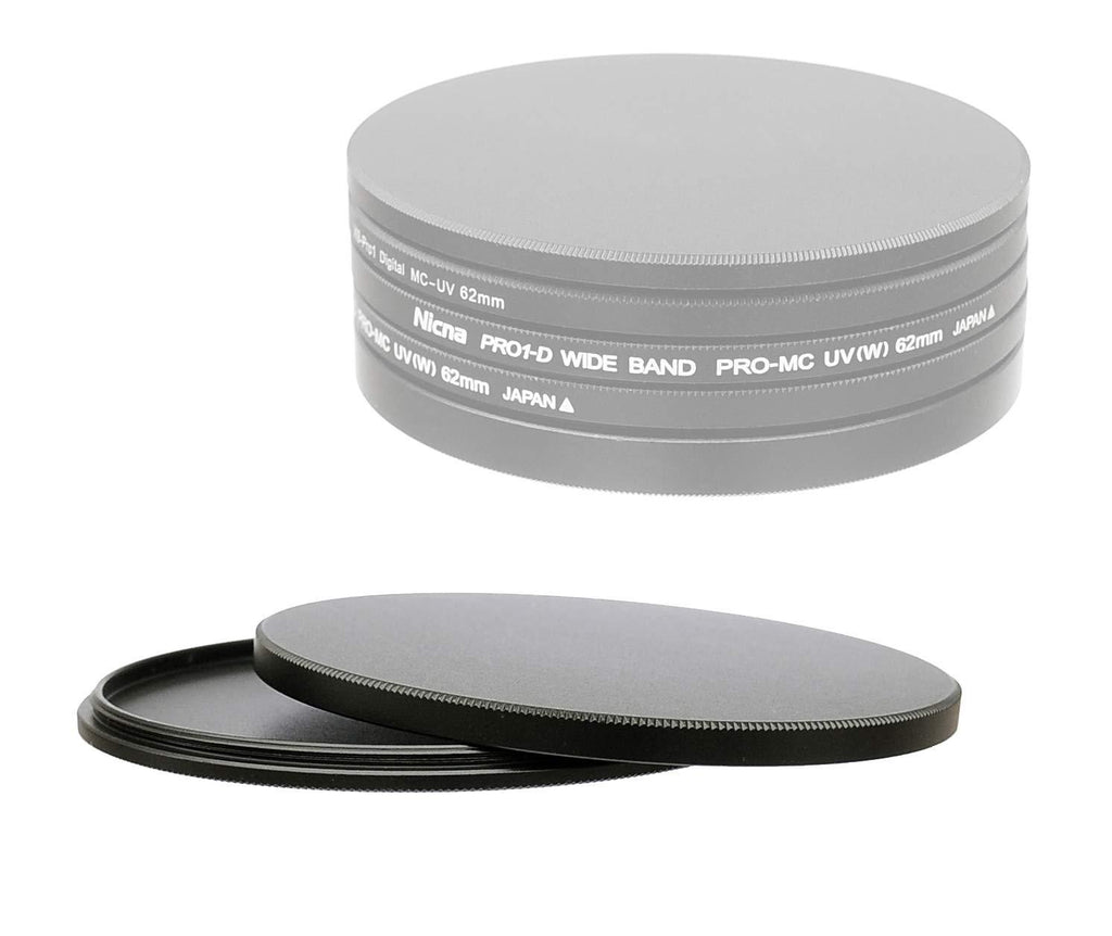 Fotasy 52mm Metal Filter Stack Caps, Filter Stack 52mm, Aluminum Alloy, Slim Stack fits 52mm UV CPL Fader ND Filter