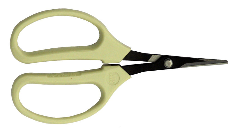ARS SS-320BM Cultivation Scissors, Angled Carbon Tool Steel Angled Carbon Tool Steel scissors