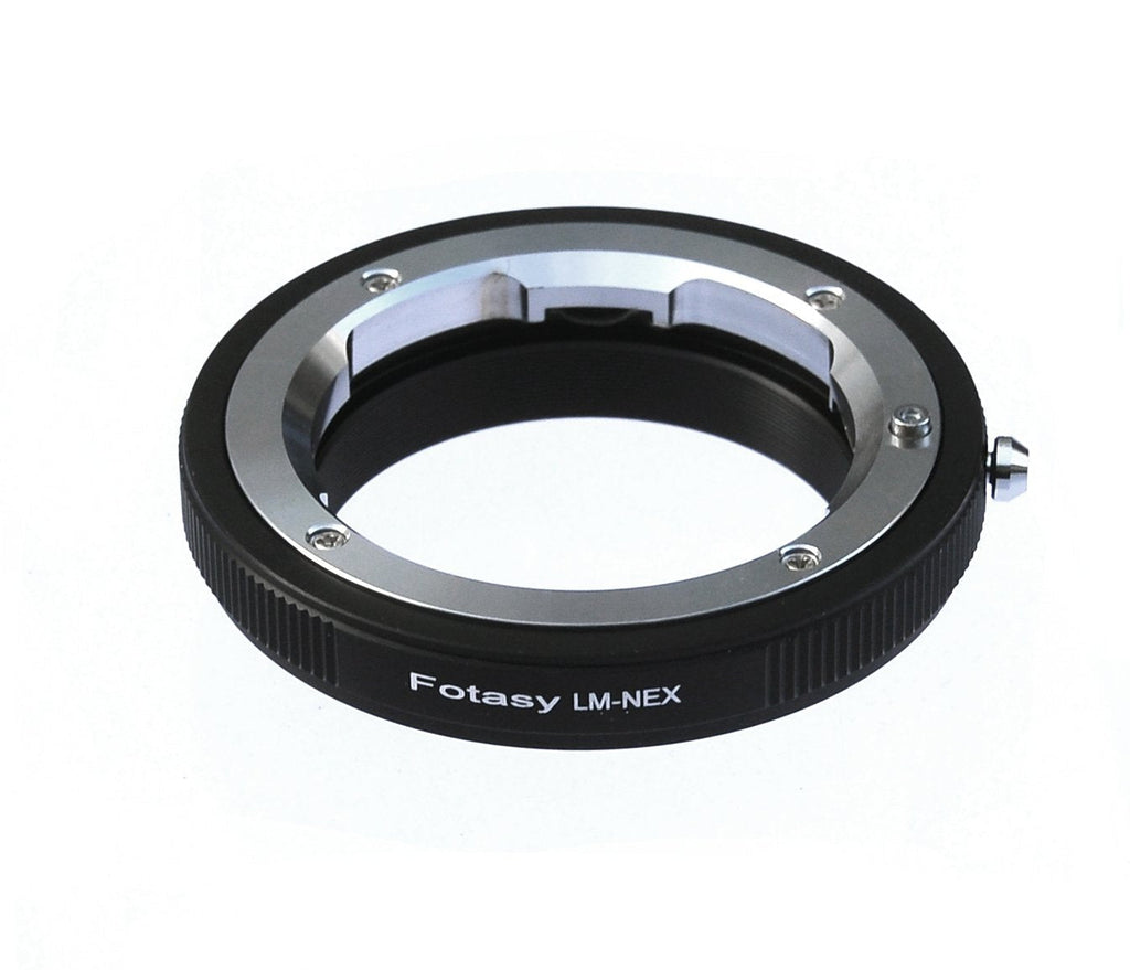 Fotasy Pro Leica M Lens to Sony E-Mount Adapter, Leica M to E-Mount, Leica M Adapter to E Mount, fits Sony NEX-5T NEX-6 NEX-7 a3000 a3500 a5000 a5100 a6000 a6100 a6300 a6400 a6400 a6500 a6600 Leica M Lens to E-Mount