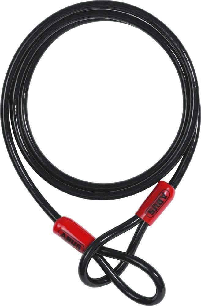 Abus Cobra Seatsaver Cable, 75cm Length/5mm Diameter, Black
