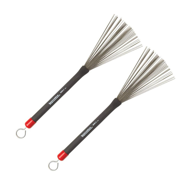 Innovative Percussion Wire Retractable, Heavy Brushes (WBR-2)