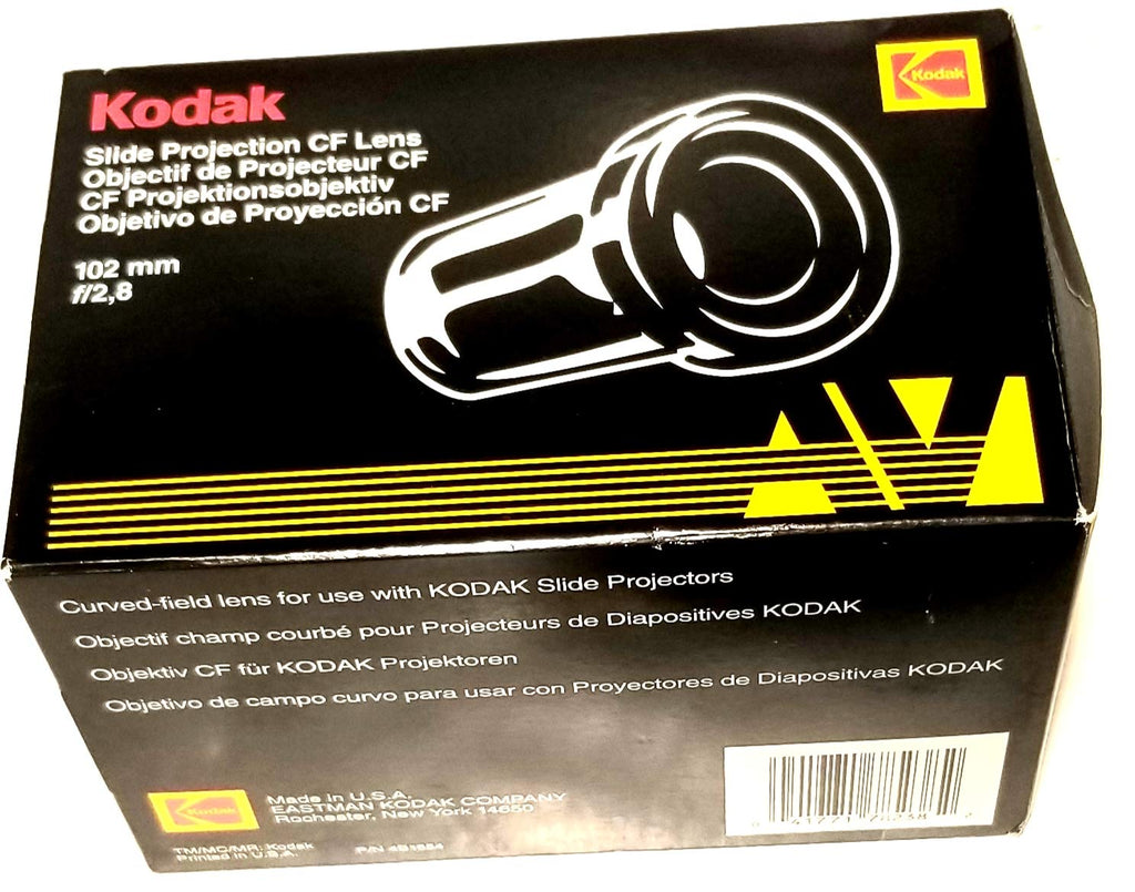 Kodak 102mm f/2.8 Ektanar C Lens for Kodak Carousel and Ektagraphic Slide Projector