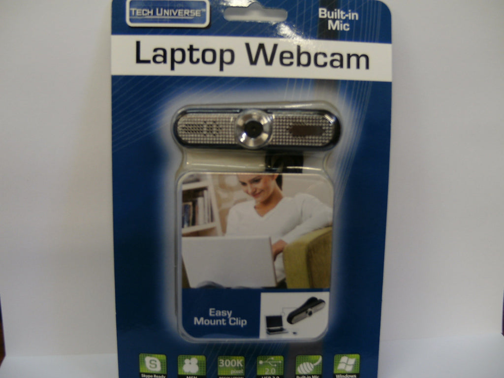 Tech Universe Laptop Webcam W/Built-in Mic