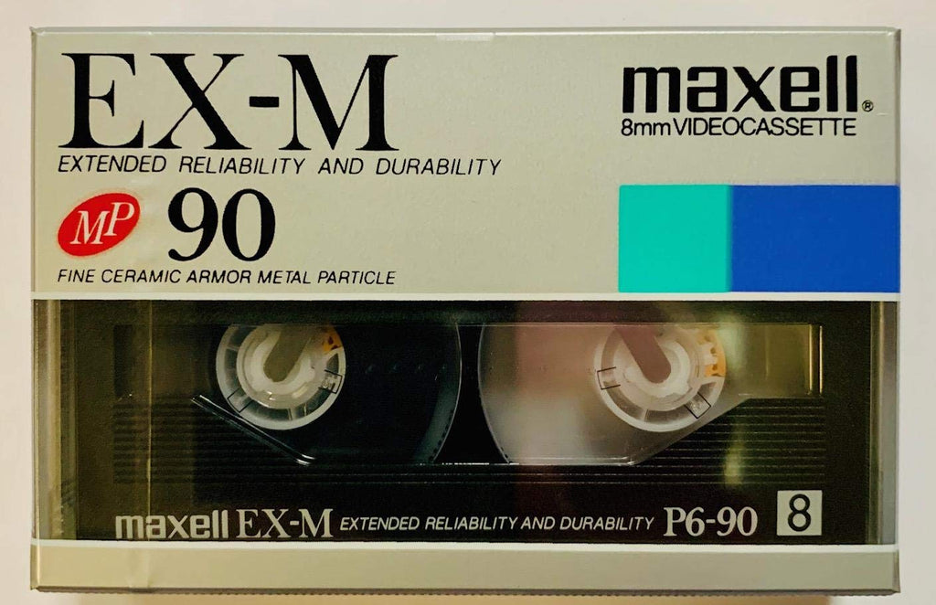 MAXELL P6-90EX Metal Particle 8MM 90MIN VIDEOCASSETTE