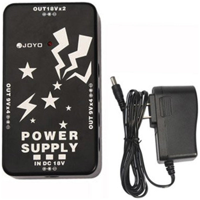 Joyo JP-01 Power supply For 10 Guitar Effect Pedals, Separate Outputs for 10 Pedals