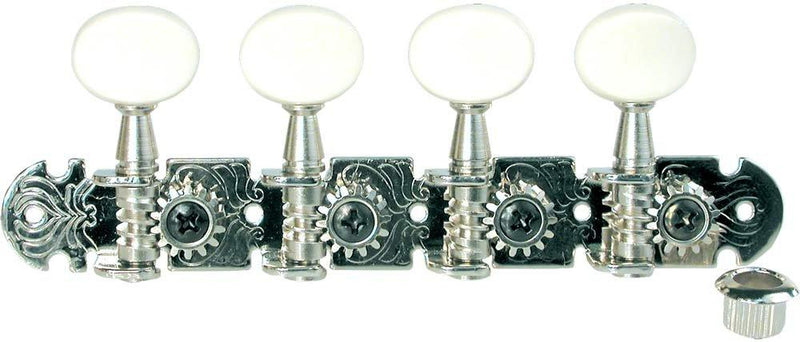 Golden Gate M-120 A-model Mandolin Tuners - 2 planks (4+4) - Nickel