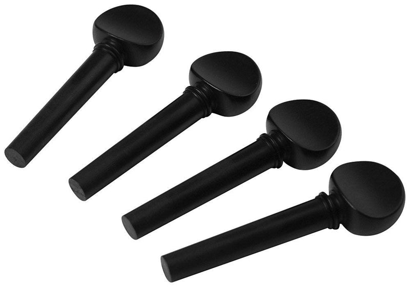 Anton Breton VP-140 Violin Tuning Pegs - Set of 4 - Ebony - 1/2 1/2 Size