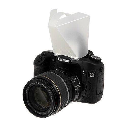 Fotodiox Pop-up Flash Diffuser with Harsh Light Minimizer for Canon EOS Digital Rebel, t1i, t2i, t3, t3i, t4, t4i, T5i, SL1, xti, xs, xsi, 300D, 350D, 400D, 450D, 500D, 550D, 600D, 1000D, 1100D, 70D, 60D, 50D, 40D, 30D, 20D, 7D