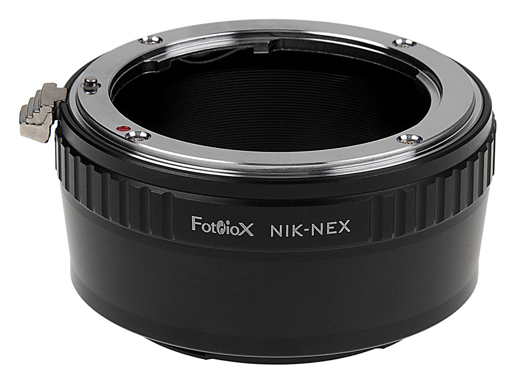 Fotodiox Lens Mount Adapter - Nikon Lens to Sony NEX E-Series Camera fits Sony NEX-3, NEX-5, NEX-5N, NEX-7 and Sony Video Camcorder NEX-VG-10 VG10 Nikon F Standard