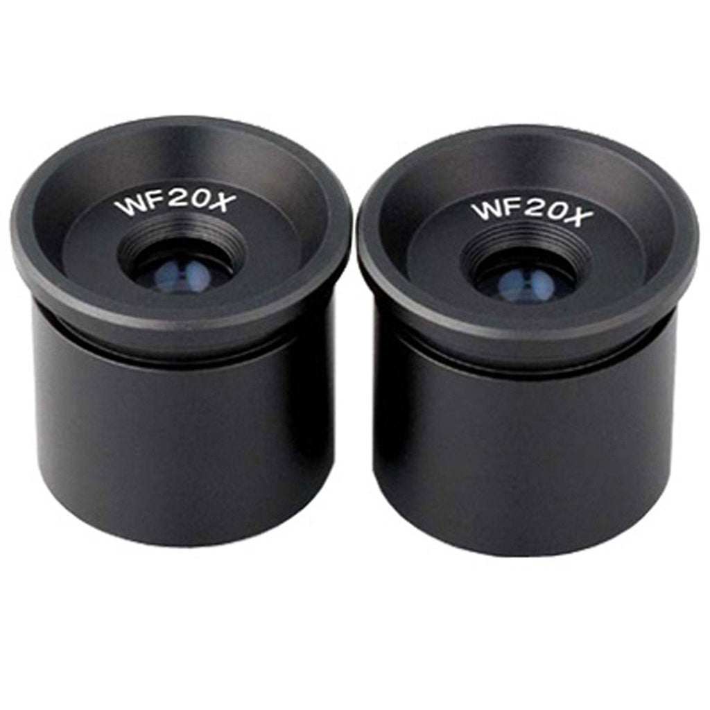 AmScope EP20X305 Pair of WF20X Microscope Eyepieces (30.5mm)