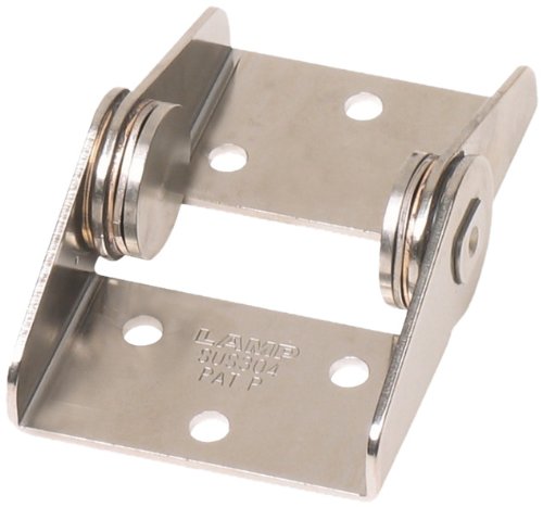 Friction Hinge, 304 Stainless Steel, 1-47/64" Leaf Height, 3-5/32" Open Width, 43.4 lbs/in Torque (Pack of 1)