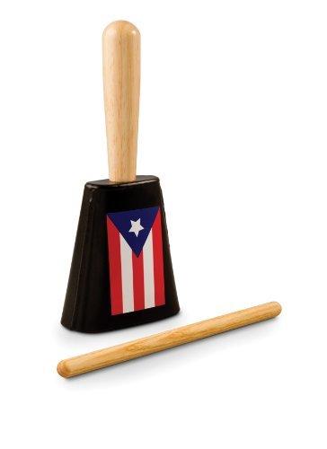 Latin Percussion LPA900-PR Aspire EZ-Grip Cowbell - Heritage Series, Puerto Rico