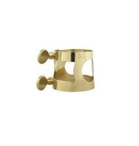 Selmer 1714 Alto Saxophone Ligature - Gold Lacquered