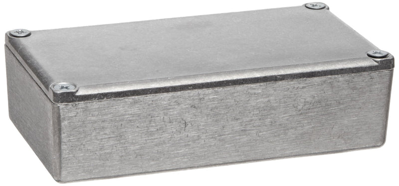 BUD Industries CU-124 Aluminum Econobox 4.38" L x 2.38" W, Natural