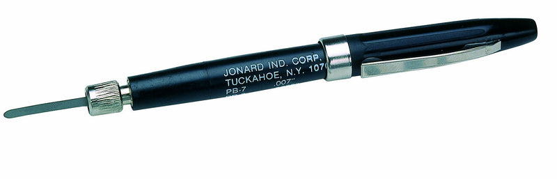 Jonard Tools PB-7 Pocket Burnisher with 6 Blades, 3/8" Diameter x 4-1/2" Length x 0.007" Thick