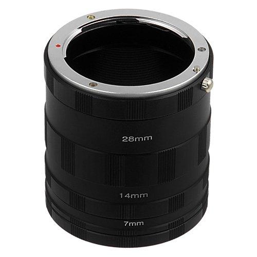 Fotodiox Macro Extension Tube Set Compatible with Sony E-Mount Cameras for Extreme Macro Photography