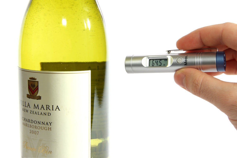 Plastic Cased Alltemp Select Infrared Wine Thermometer with Clip