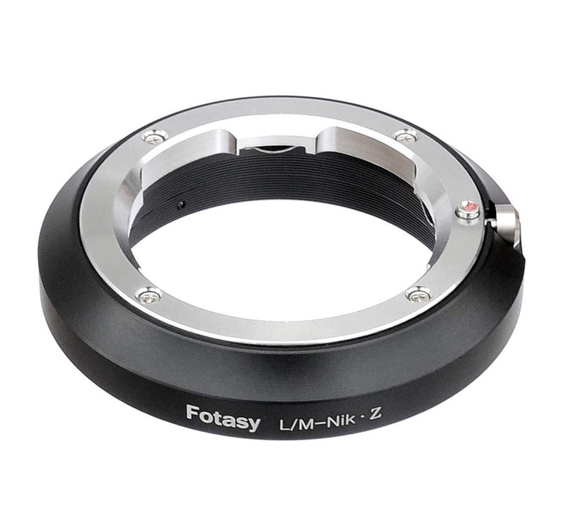 Fotasy Leica M Lens to Nikon Z Mount Adapter, Leica M Nikon Z Adapter, Leica M Z Adapter, fits Leica M Lens & Nikon Z Mount Mirrorless Camera Z5 Z50 Z6 Z7 Z6 II Z7 II Leica M- Nikon Z