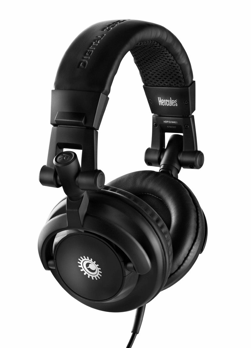 Hercules HDP DJ-M40.1 DJ Headphones, Black