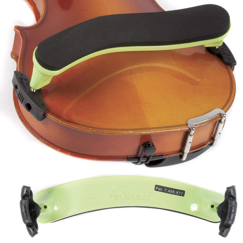 Everest 4/4 Violin ES Neon Green Shoulder Rest 1 Pack