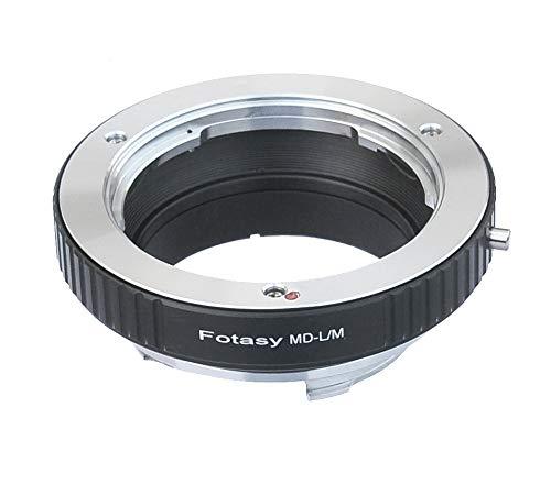 Fotasy Minolta MD/MC Rokkor Lens to Leica M Mount Camera Adapter, fits Leica M9, M8, M7, M6, M5, M4, M3, M2, Ricoh GXR Mount A12