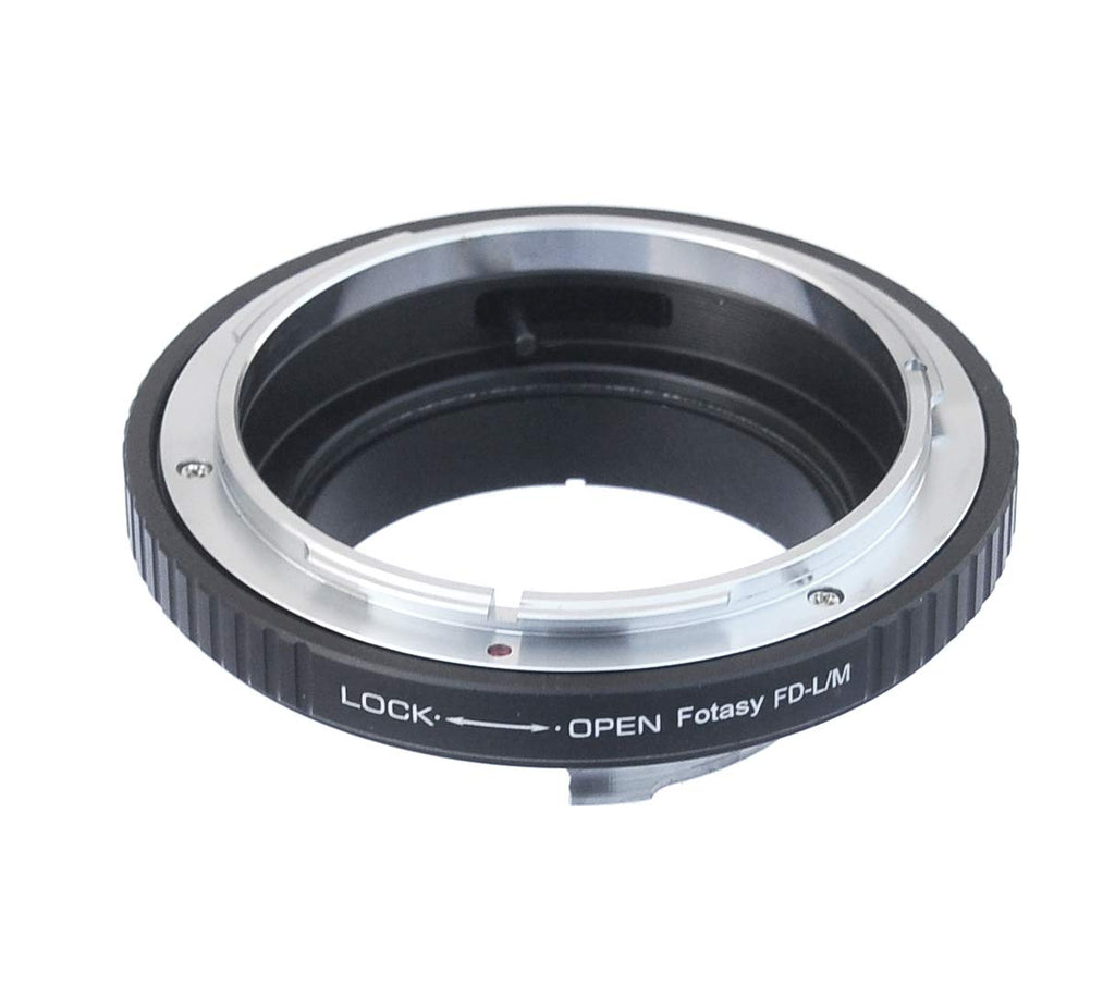 Fotasy Canon FD/FL Lens to Leica M Mount Camera Adapter, fits Leica M9, M8, M7, M6, M5, M4, M3, M2, Ricoh GXR Mount A12