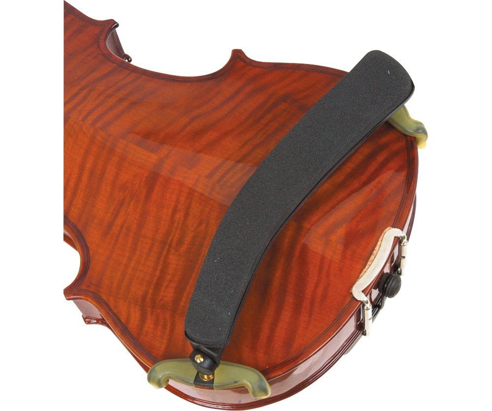 Kun ORIGINAL Violin Shoulder Rest 1/2-3/4 Size Black (1/2-3/4 Size Black)