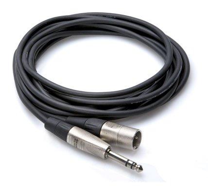 [AUSTRALIA] - Hosa HSX-003 REAN 1/4" TRS to XLR3M Pro Balanced Interconnect Cable, 3 Feet 