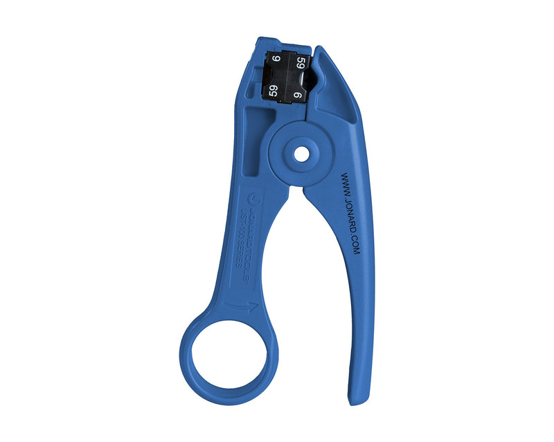 Jonard UST-1596 Coaxial Cable Stripper for RG59 and RG6 Coax Cable RG59, RG6 COAX Stripper