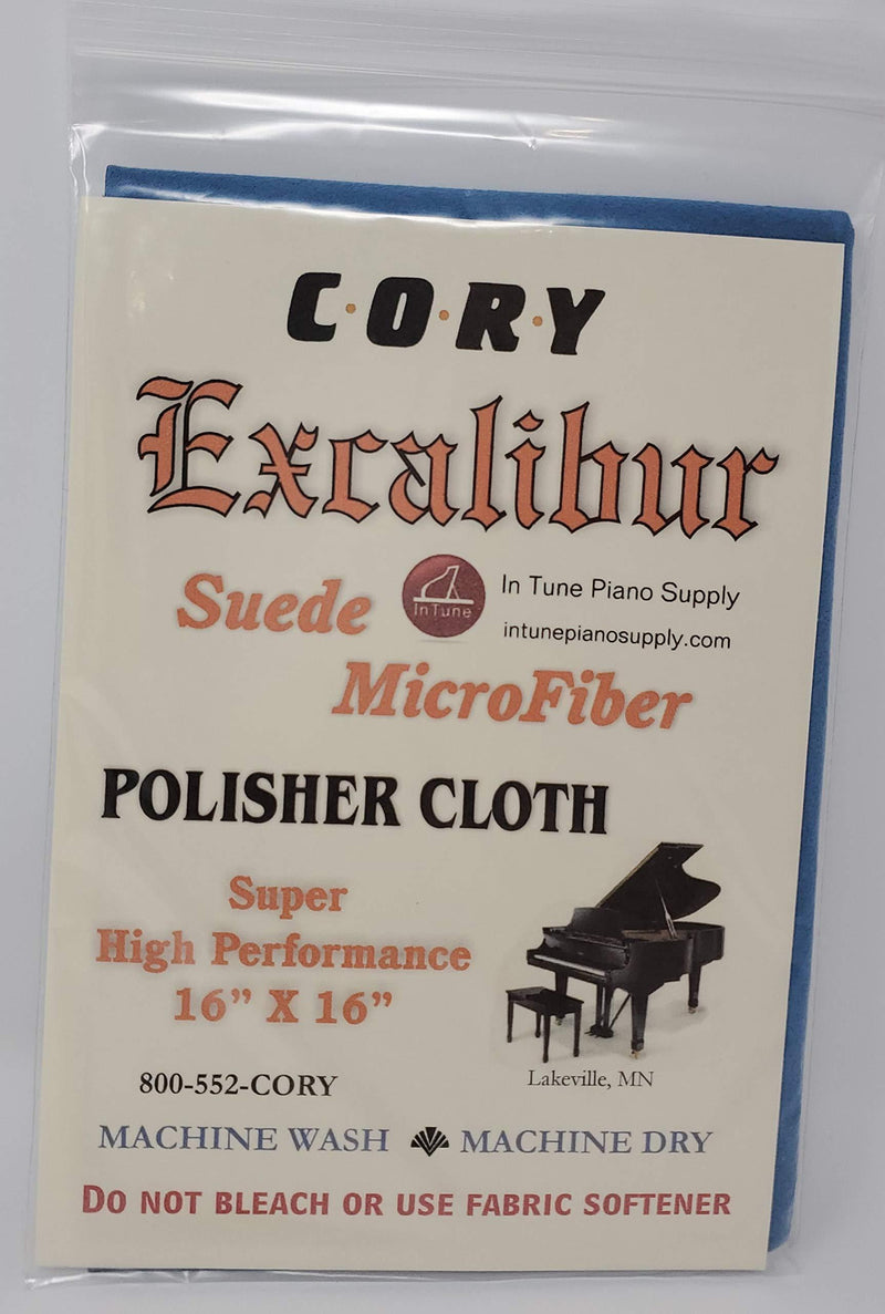 Cory Excalibur Suede 16" X 16" Microfiber Polishing Cloth