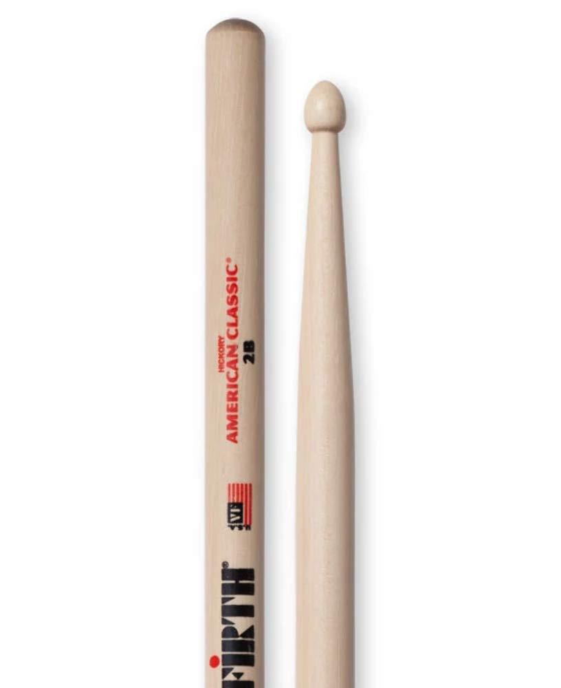 Vic Firth American Classic Hickory Drumsticks Wood 2B