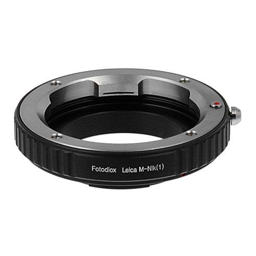 Fotodiox Lens Mount Adapter, Leica M Lens to Nikon 1-Series Mount Mirrorless Camera Body Standard