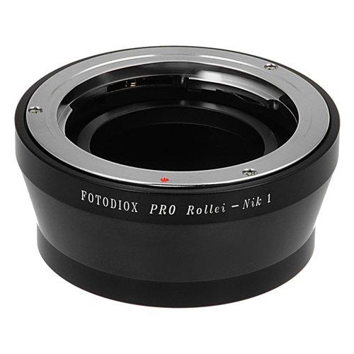 Fotodiox Pro Lens Mount Adapter, for Rollei 35mm Lens to Nikon 1-Series Mirrorless Cameras Rollei (QBM) 35mm