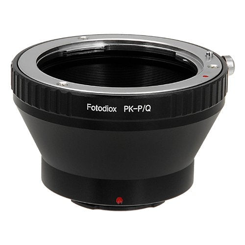 Fotodiox Lens Mount Adapter, Pentax K/PK Lens to Pentax Q-Series Camera, fits Pentax Q Mirrorless Cameras