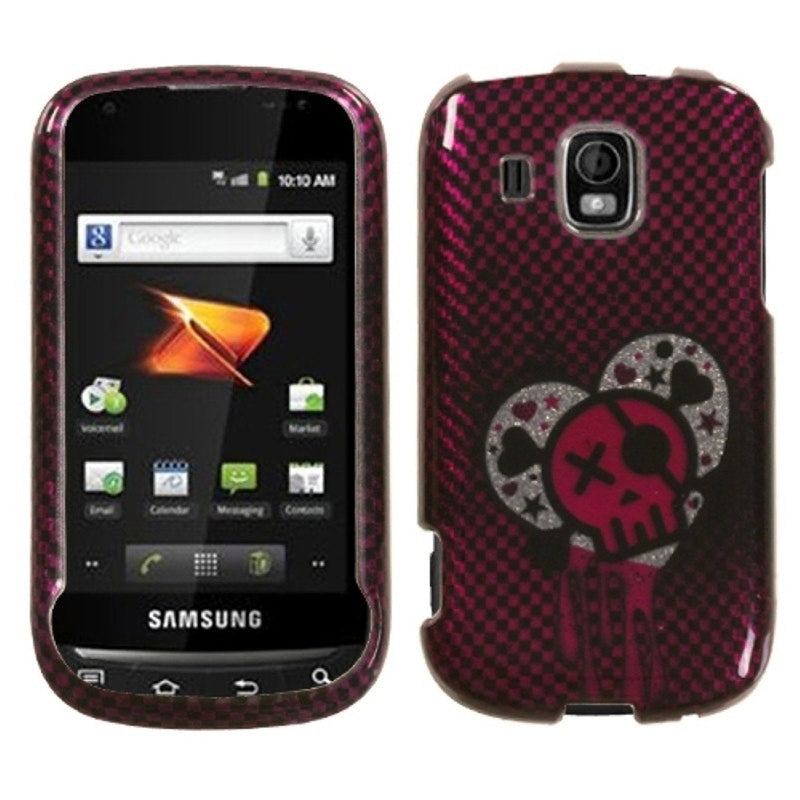 MyBat Samsung M930 Transform Ultra Phone Protector Cover - Retail Packaging - I-Heart-Rock Sparkle
